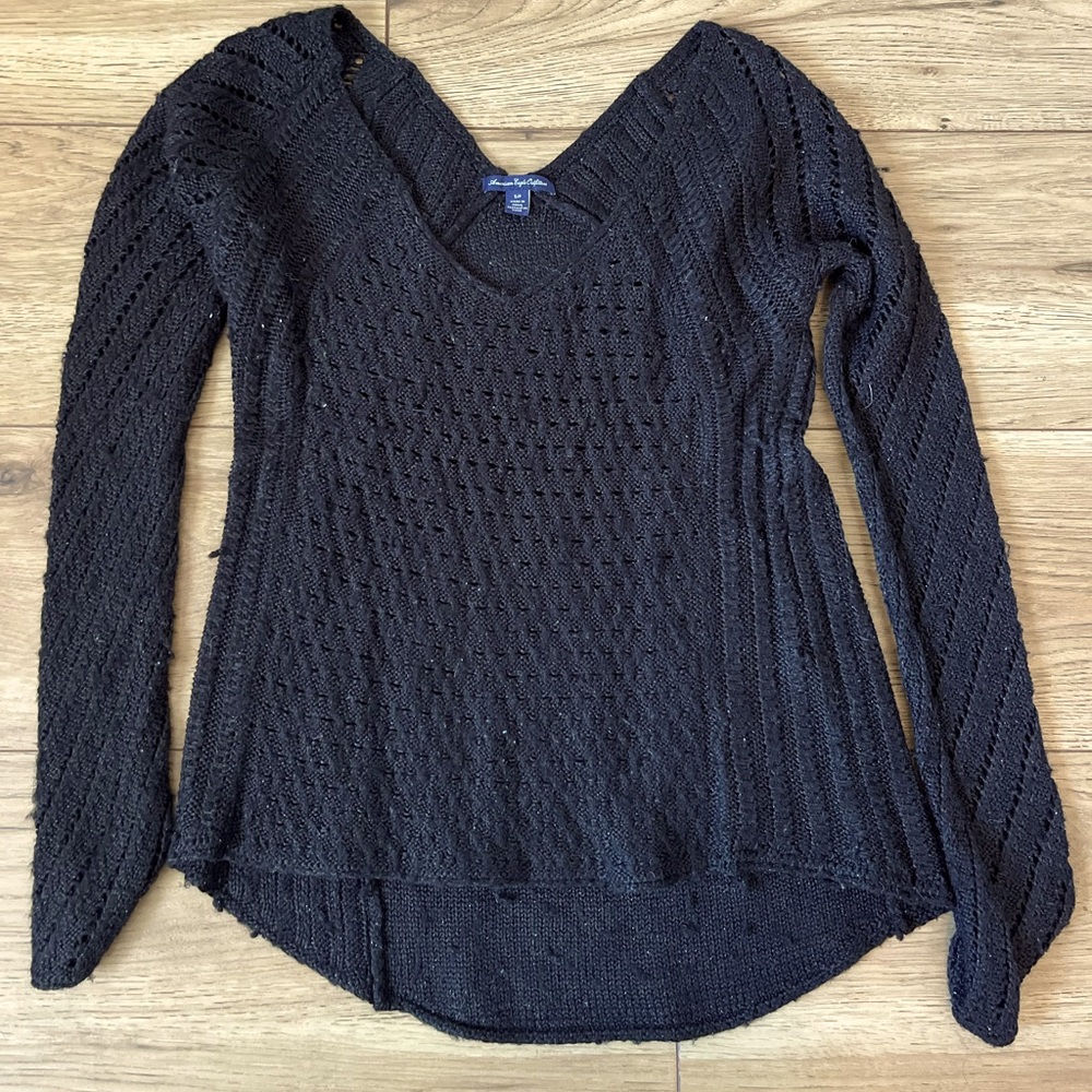 Super cute black sweater from American Eagle